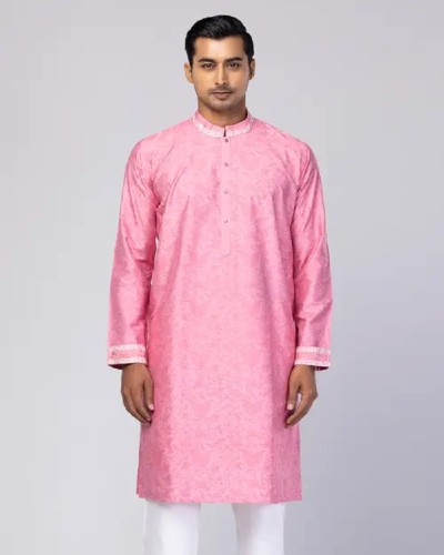 Mens premium step cotton panjabi for mens super duper hit collection - Image 2