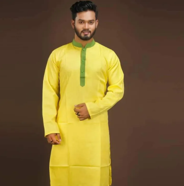 Mens premium step cotton panjabi for mens super duper hit collection - Image 3